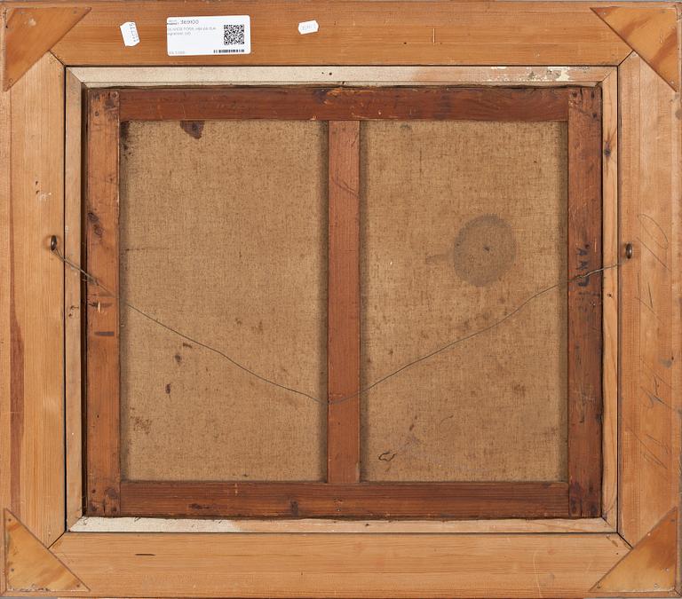 OLIVIER FOSS, olja på duk, signerad.