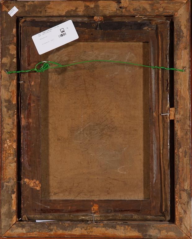 OKÄND KONSTNÄR, olja på duk, 1800/1900-tal.