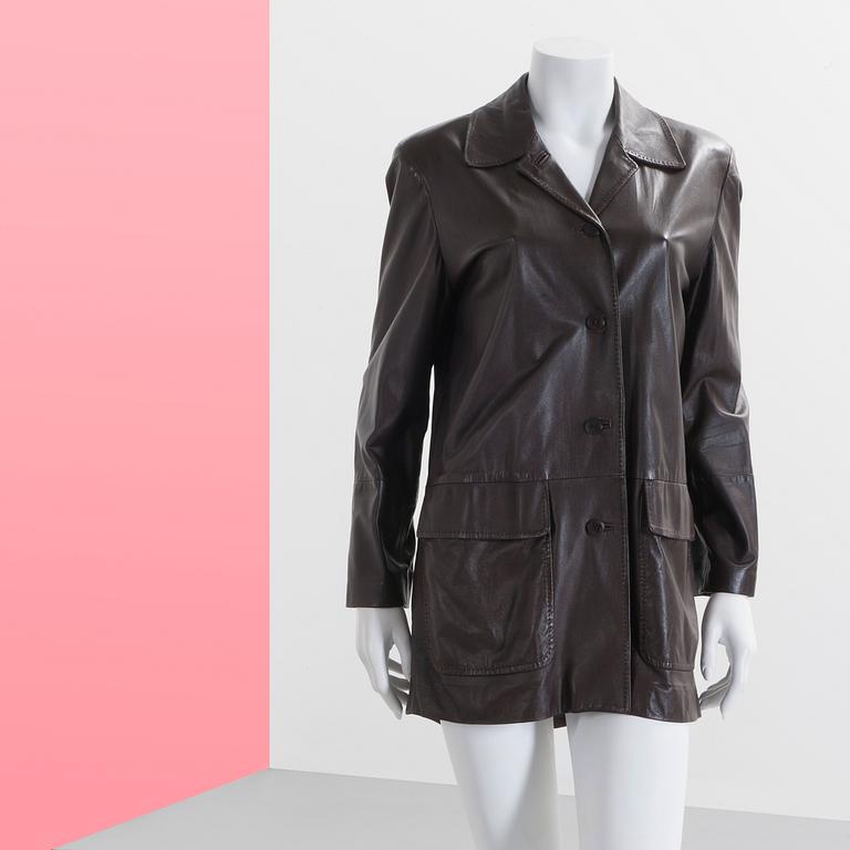 SKINNKAVAJ, Max Mara, italiensk storlek 44.
