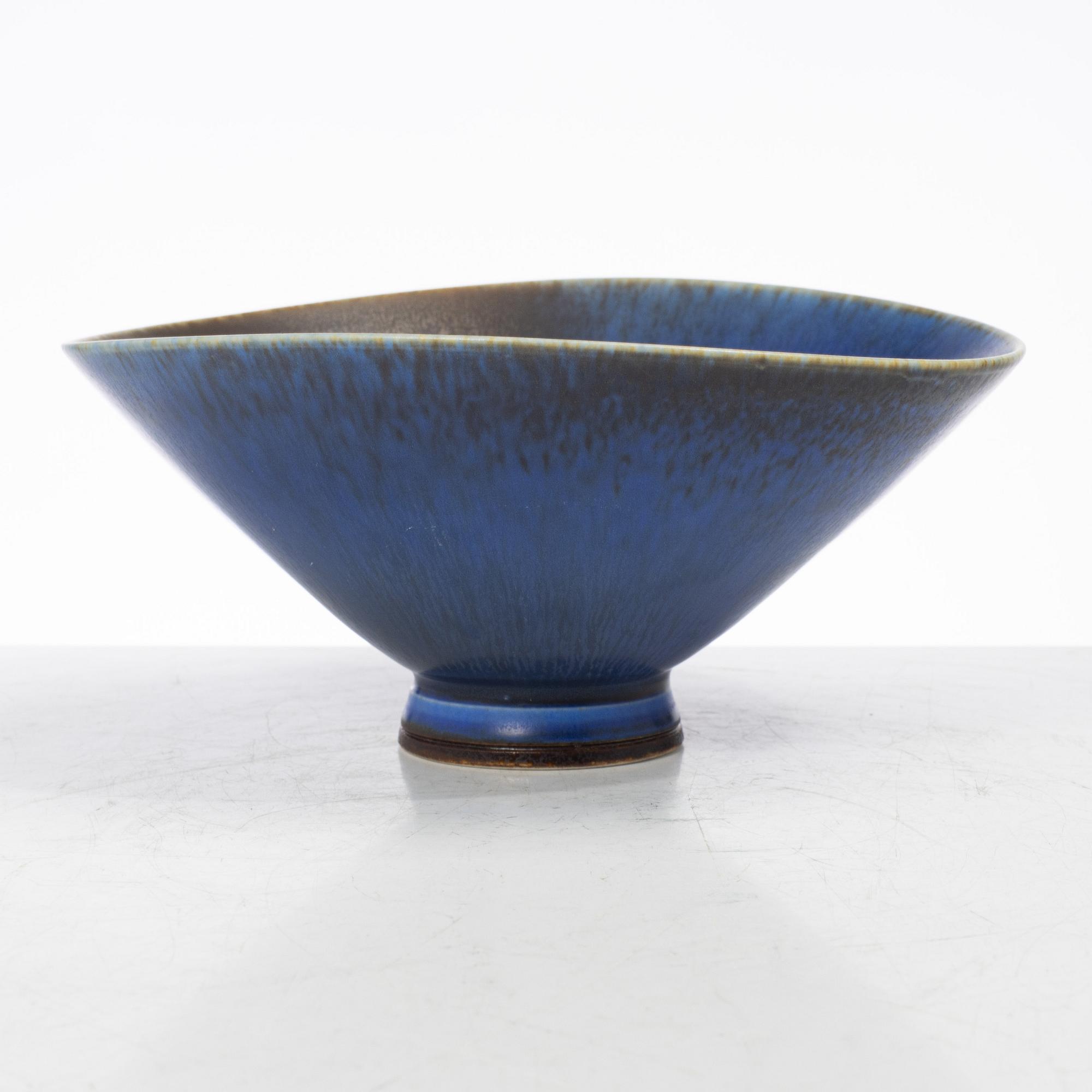 Berndt Friberg, a stoneware bowl, Gustavsberg Studio 1969.