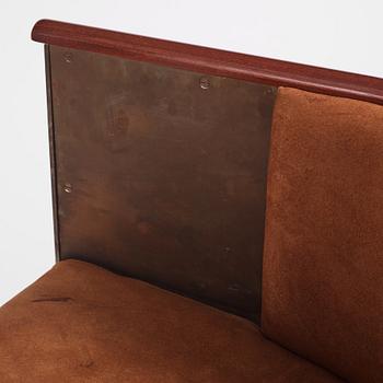 Mats Theselius, a "Järn/Moccafåtöljen" armchair, ed. 218/360, Källemo, Värnamo, post 1994.