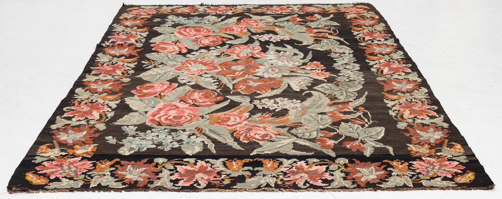 A kilim rug, Moldova, c. 295 x 180 cm.