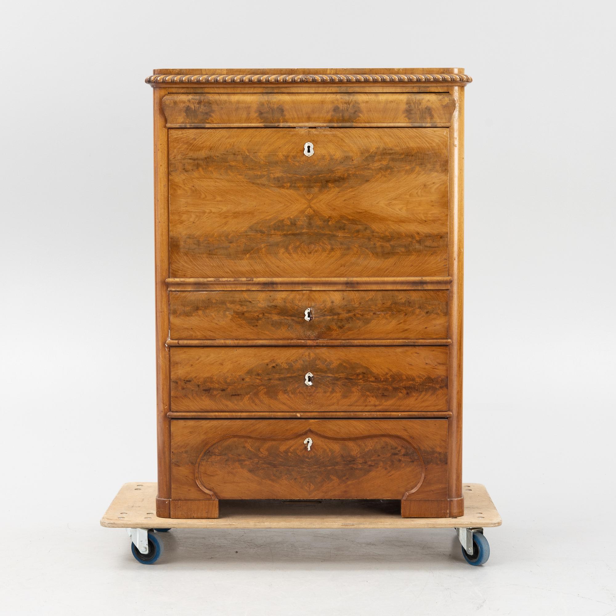 Chiffonjé, 1800-talets andra hälft.