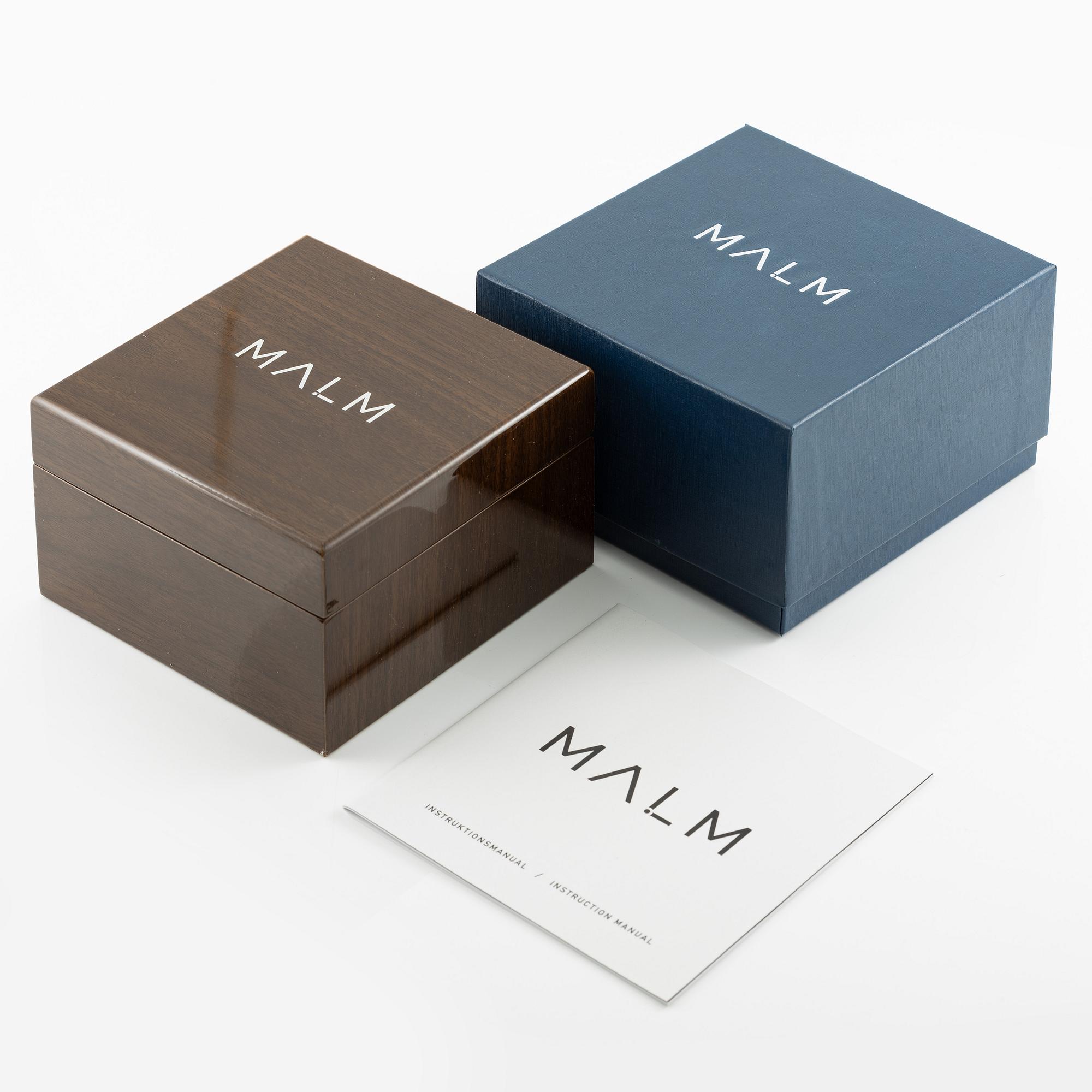 Malm, 3 pcs, wristwatches, "No Reserve".