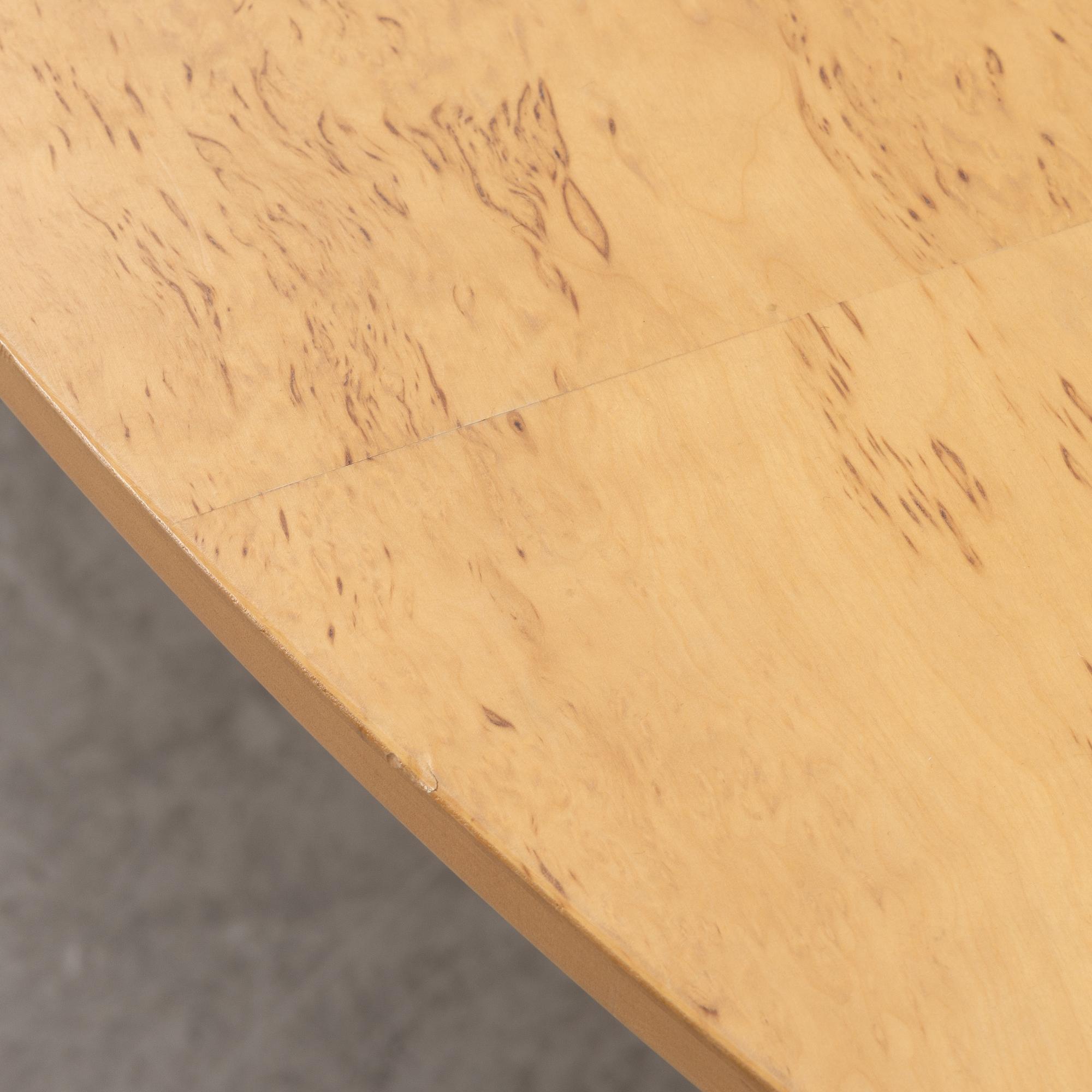 Bruno Mathsson & Piet Hein, coffee table, "Superellipse", Fritz Hansen, Denmark.