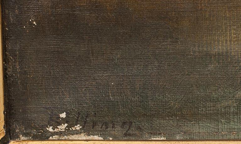 LARS TORE THEODOR BILLING, oljemålning, signerad.