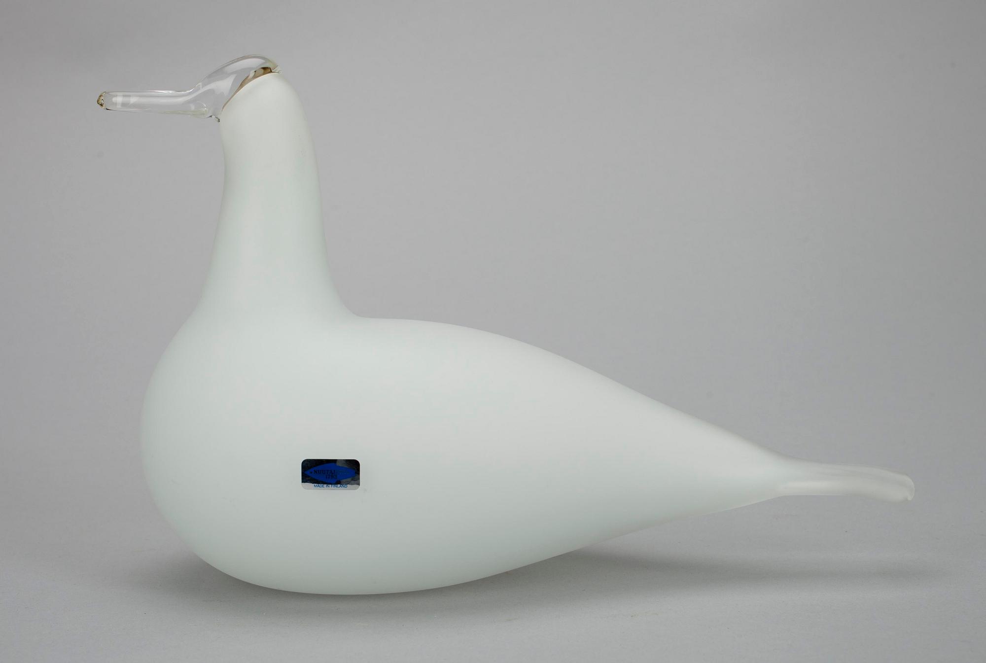 FÅGEL, glas, vildsvan, sign. Oiva Toikka, Nuutajärvi, Pro Arte numr. 196/750.