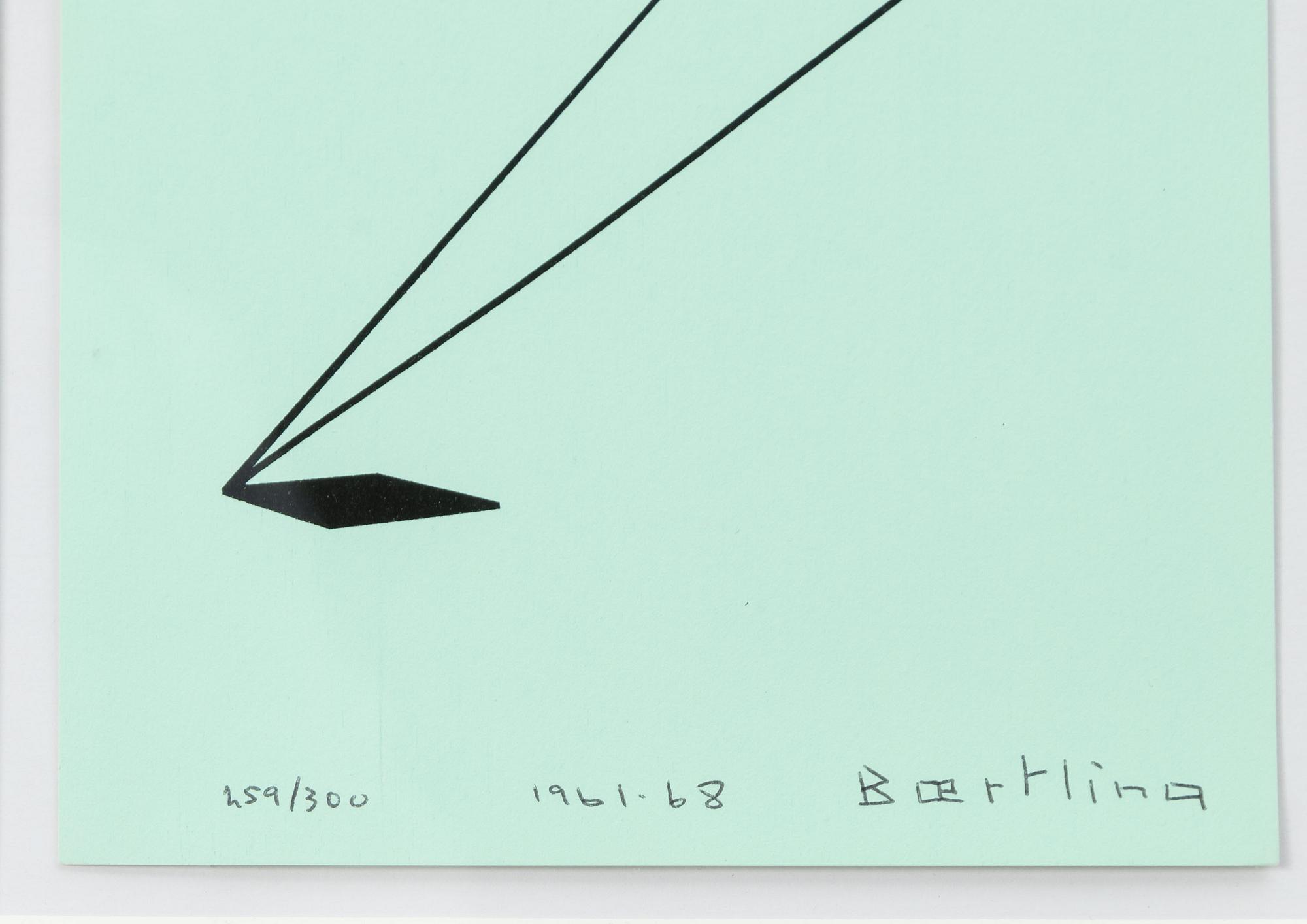 Olle Bærtling, "Asamk". From the suite: "The Angles of Open Form Infinite Space from Cinètisme to Open Form 1949–1968".