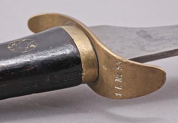 HUGGARE, samt STICKERT, 1800/1900-tal.