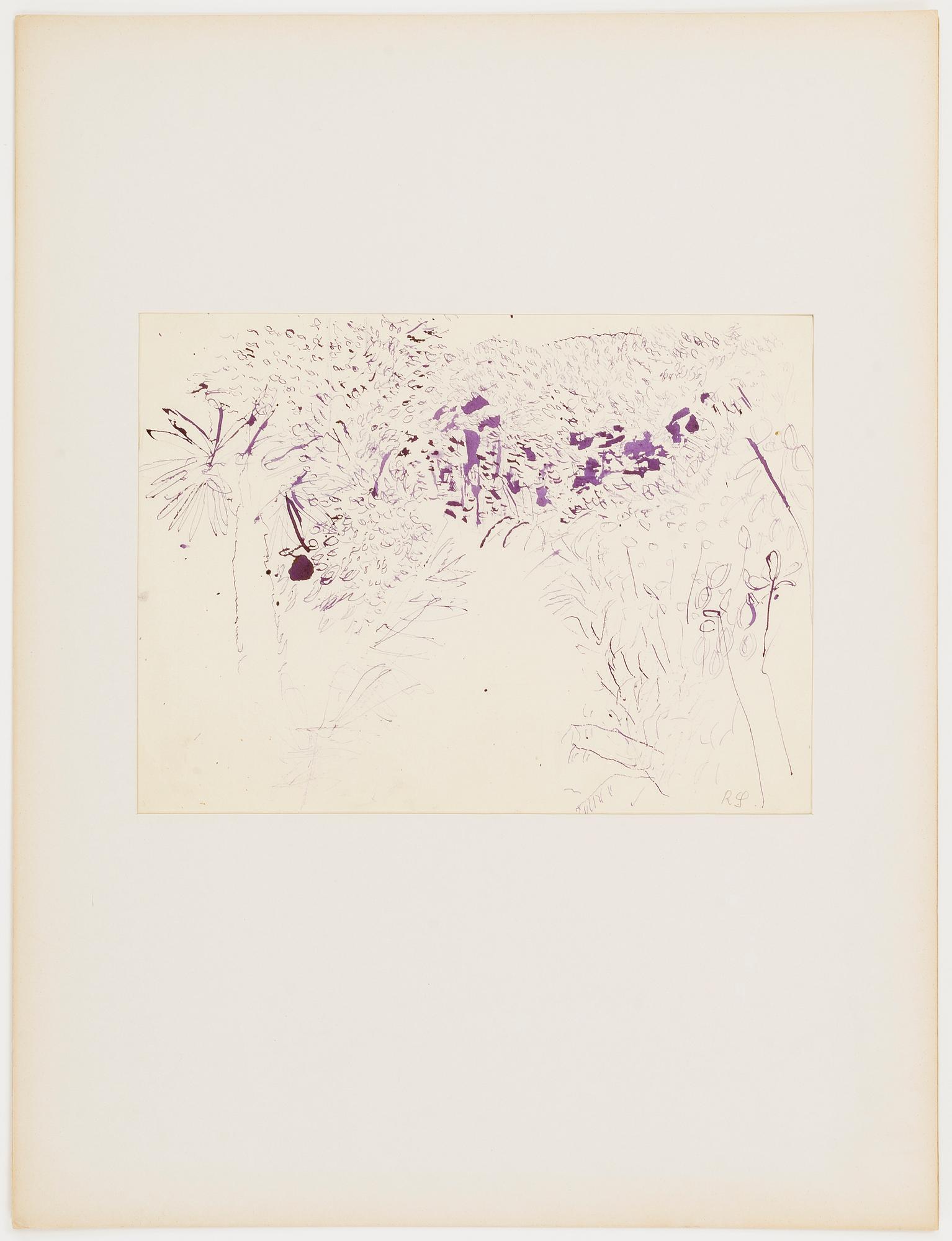 Ragnar Sandberg, ink drawings, 4, signed RS.