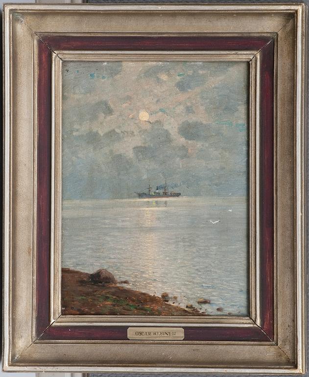 Oscar Kleineh, OSCAR KLEINEH, SHIP IN MOONLIGHT.