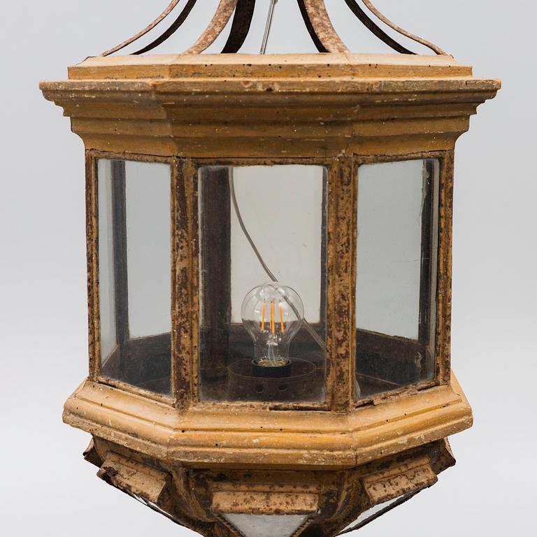 Ceiling lantern, 19th century.