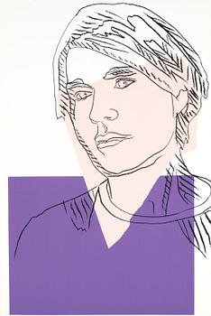 266. Andy Warhol, "Self-portrait".