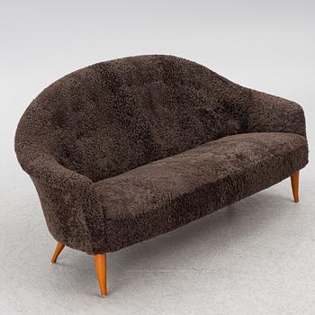 Kerstin Hörlin-Holmquist, soffa, "Paradiset", troligtvis Nordiska Kompaniet, 1900-talets mitt.