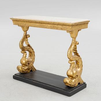 An Empire console table, Sweden, beginning of the 19th century.