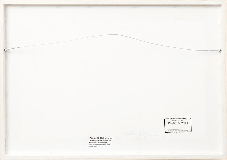 Andreas Johansson, "Inget är som ingenstans", 2021.