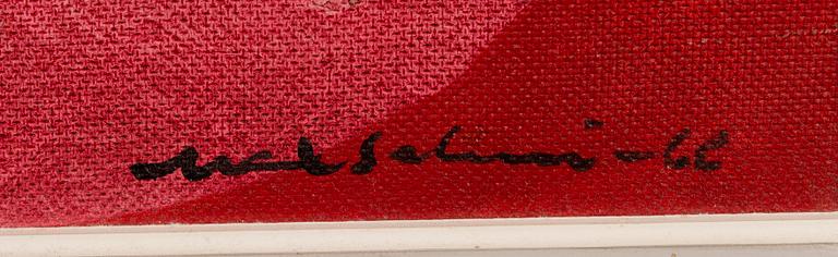 MAX SALMI, oil on board, signed and dated -66.