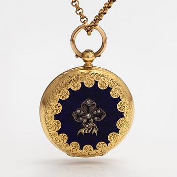 Blondel & Melly, pocket watch, 31 mm.