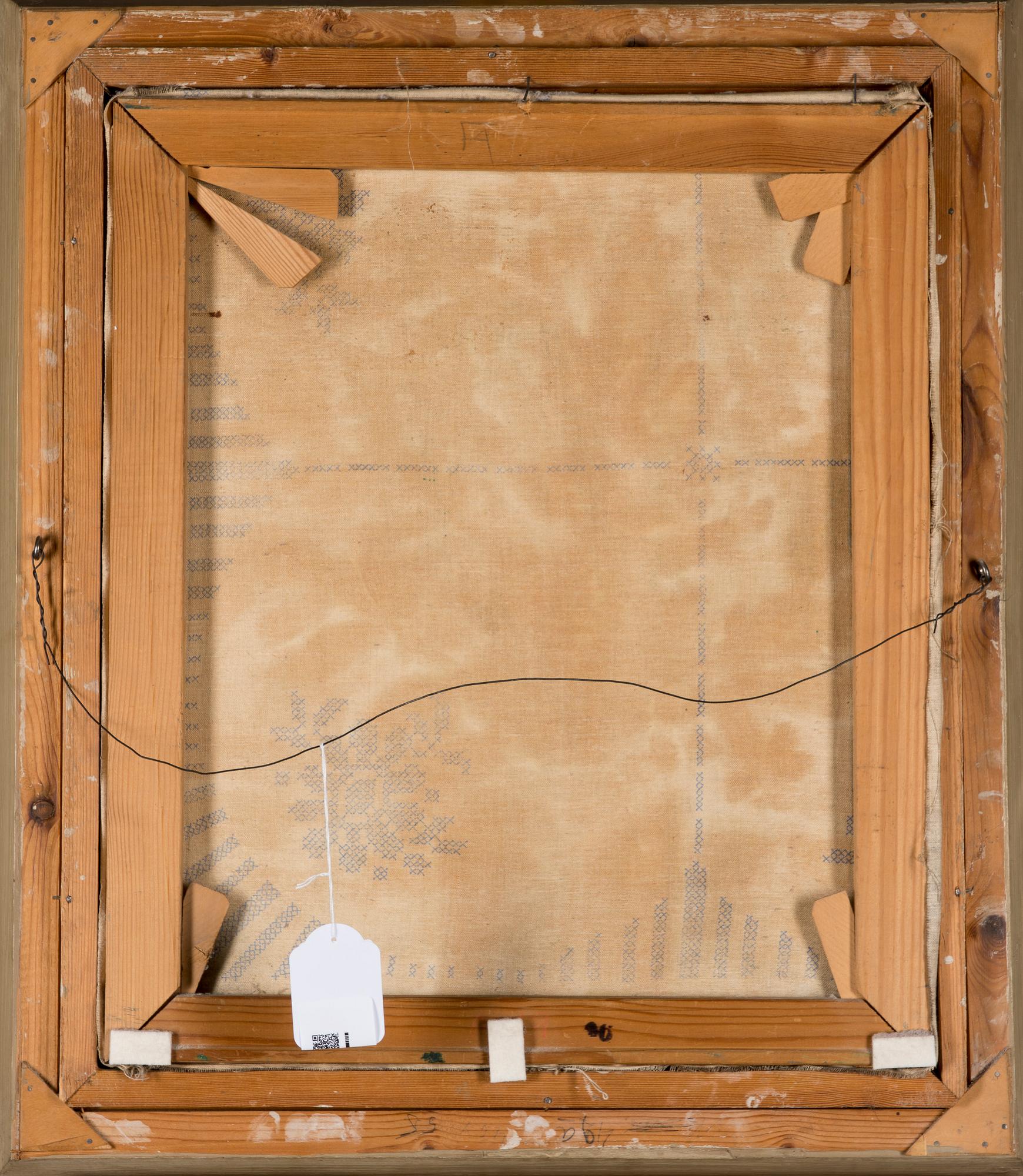 YNGVE BÄCK, olja på duk, signerad, daterad -46.