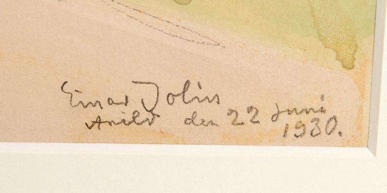 Einar Jolin, Motif from Arild.