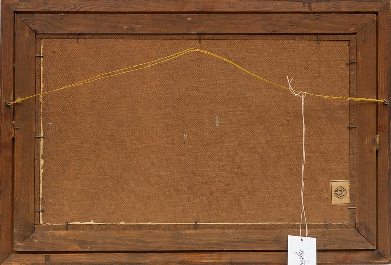 Olle Nordberg, Girl with Bicycle.