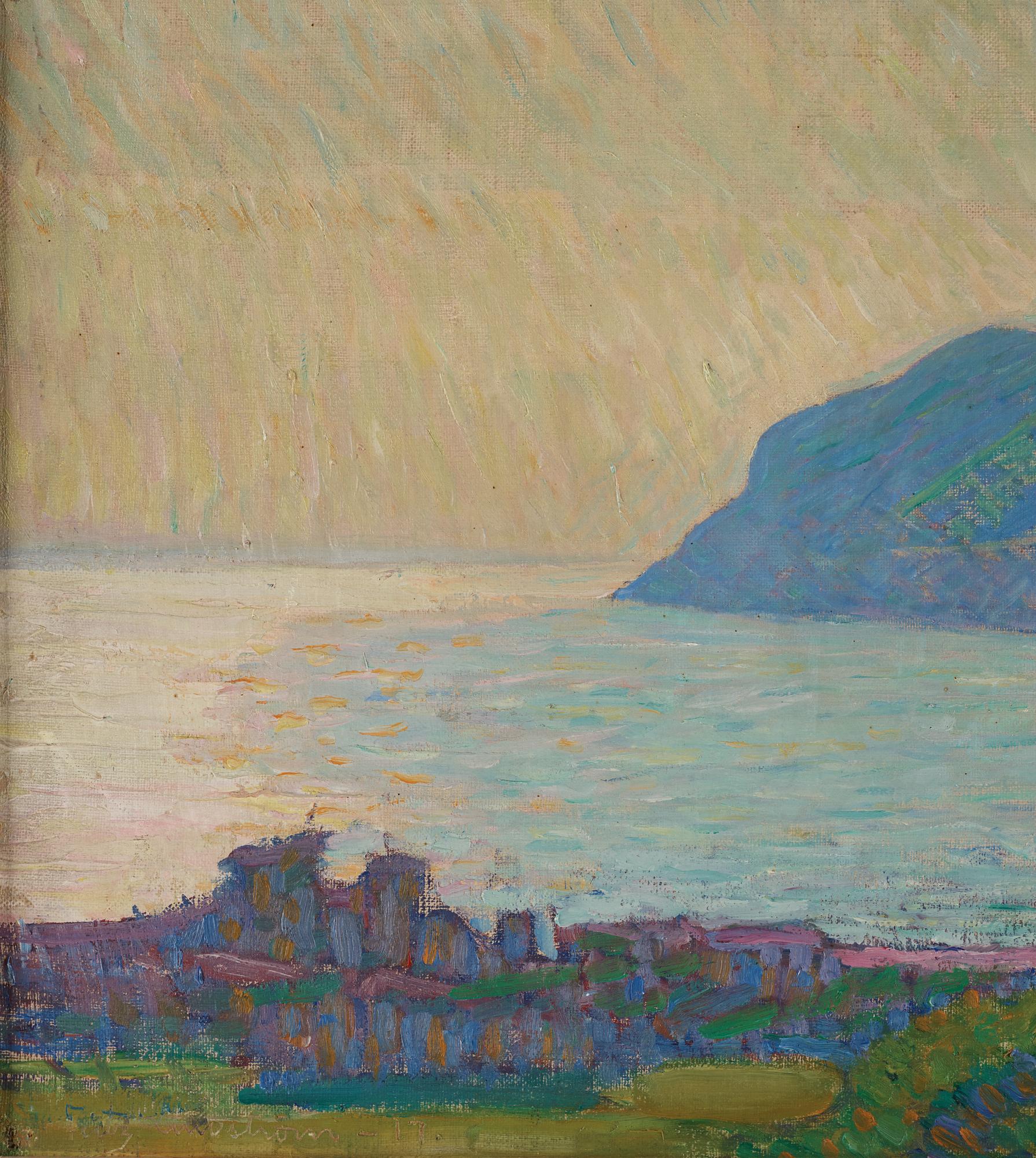 Fritz Lindström, Coastal Landscape.