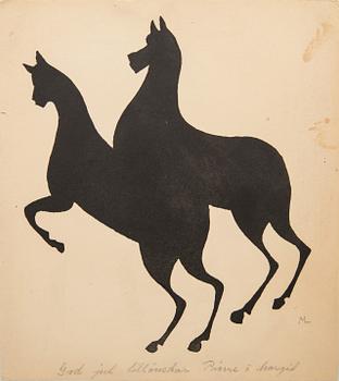 Margit Ljung och Pierre Olofsson julhälsningar 3 st.