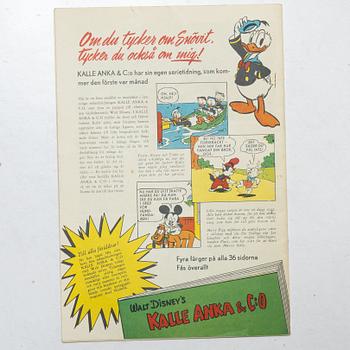 Comic books, 11 items, including “Snow White and the Seven Dwarfs” and “Donald Duck’s Christmas Book”, 1947–1962.
