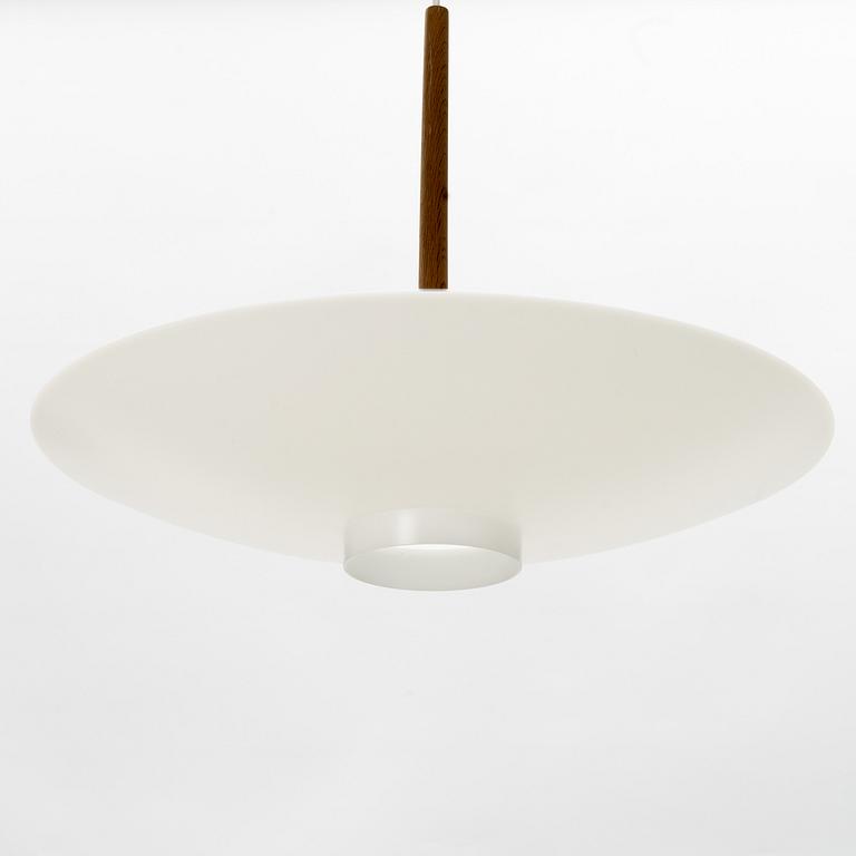 Uno & Östen Kristiansson, taklampa, "Discus", Luxus, Vittsjö, 1960-tal.