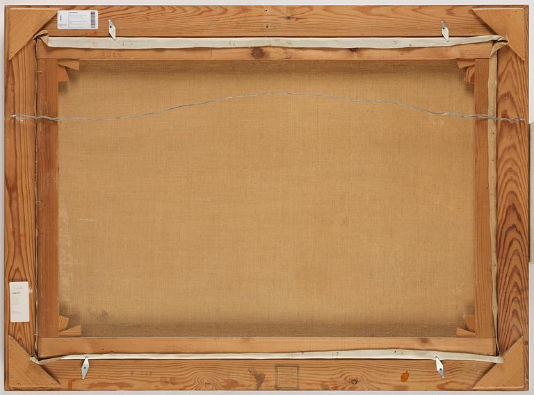 Johan Krouthén, Lake landscape with water lilies.