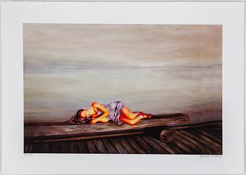 KARIN BROOS, giclée print, signed 26/90.