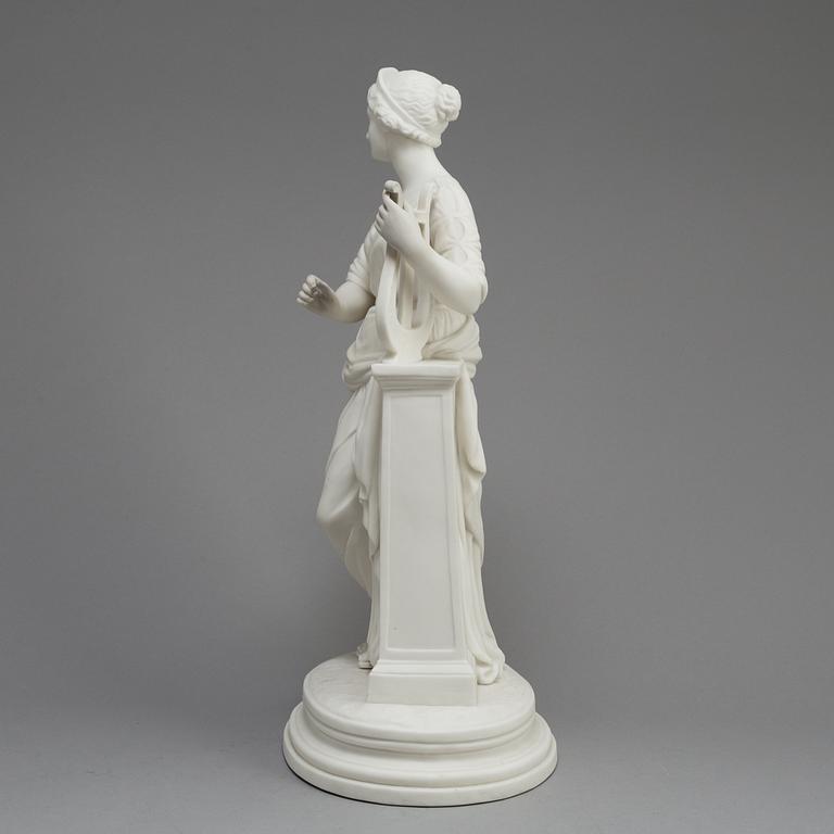 A PARIAN FIGURE, Gustafsberg, second half of the 19th century.