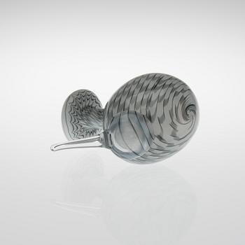 OIVA TOIKKA, LINTU, lasia, signeerattu ja numeroitu O. Toikka Nuutajärvi 362/5000.