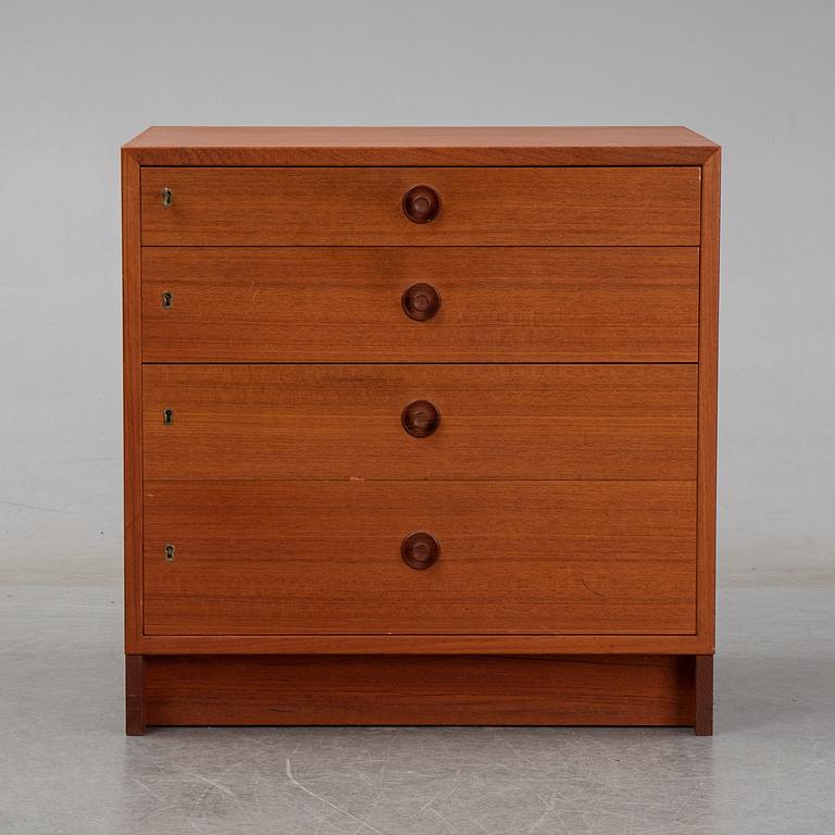 Børge Mogensen, a teak chest of drawers "857",  "Öresund", AB Karl Andersson & Söner, ca 1960.