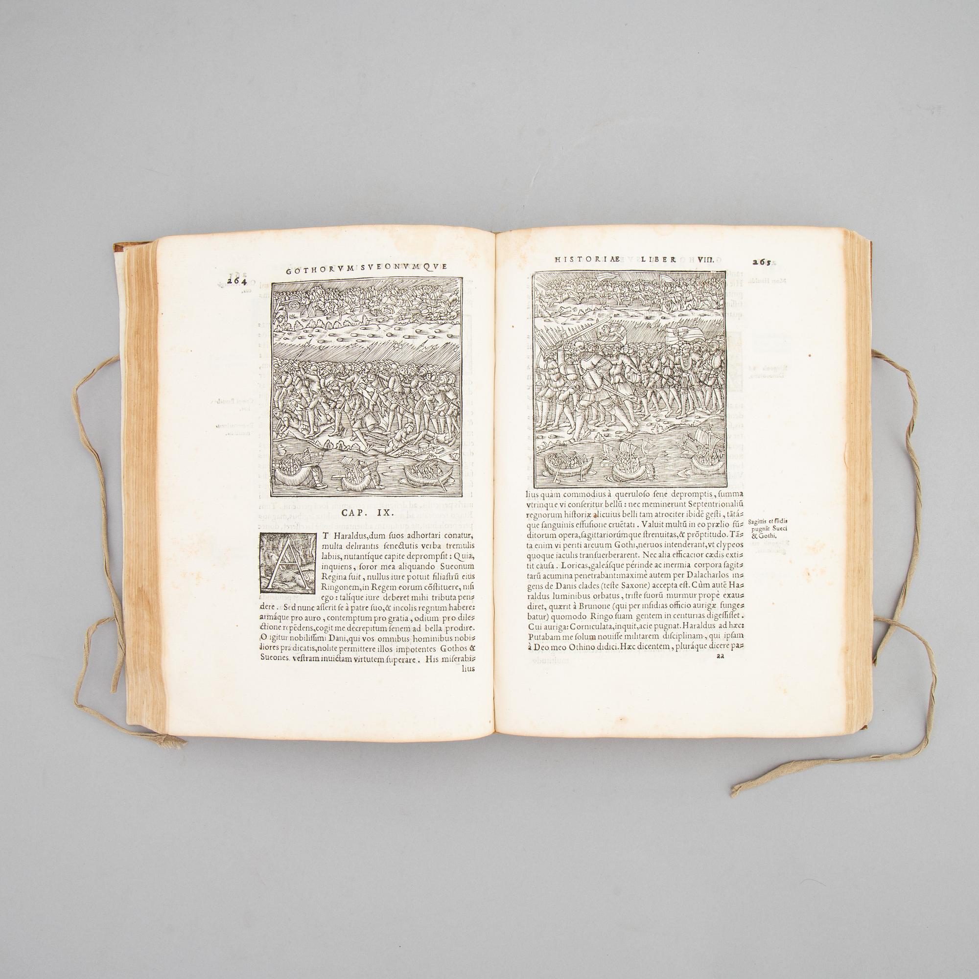 First edition of Johannes Magnus’ Historia, 1554.