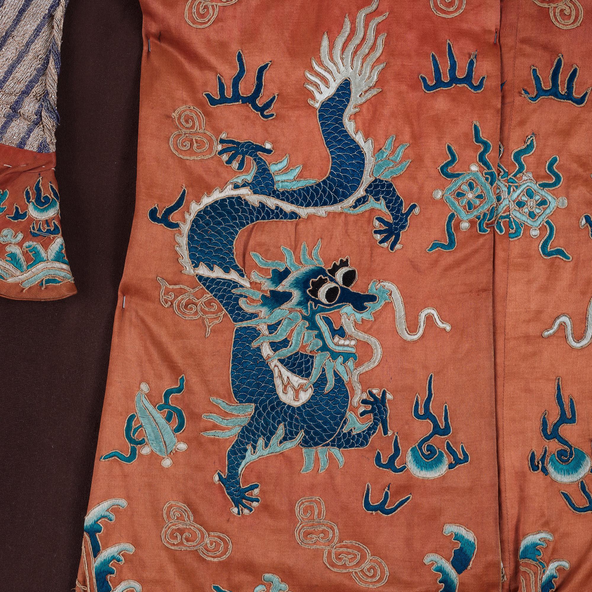 ROCK, broderat siden. Qing dynastin, 1800-tal.
