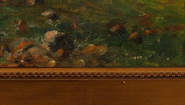 STEN LUNDMARK, olja på duk, signerad.