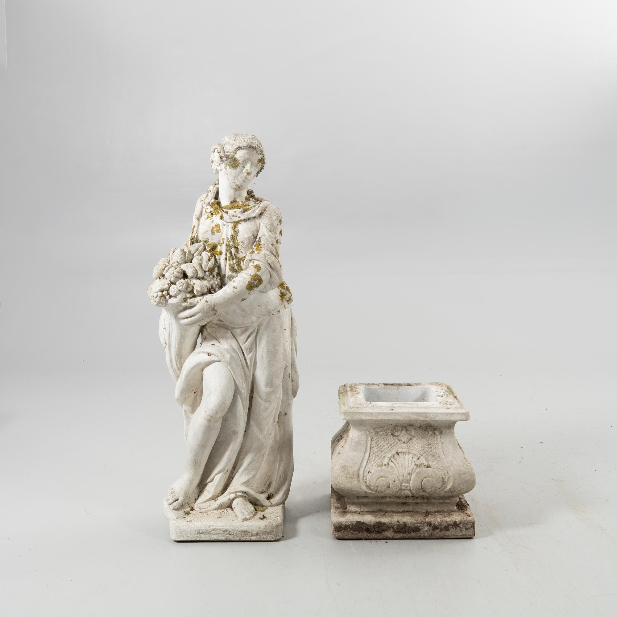 Garden sculpture, later part of the 20th century.