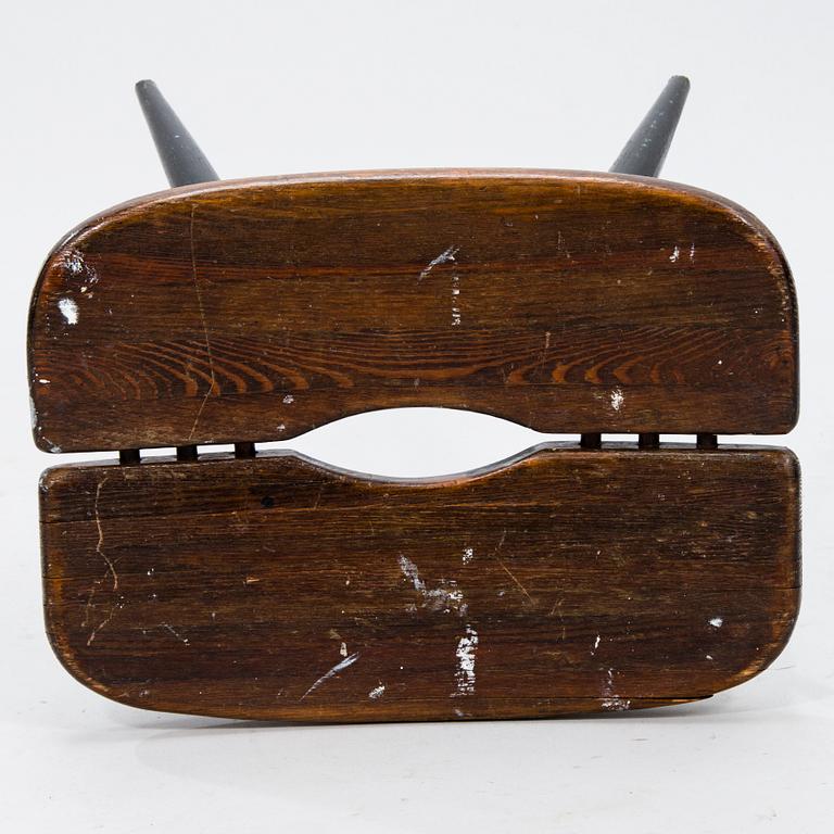 ILMARI TAPIOVAARA, a late 1950's 'Pirkka' stool for Asko Finland.