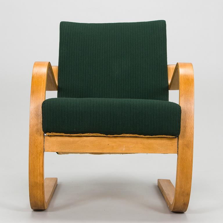 Alvar Aalto, fåtölj, modell 34 för O.Y. Huonekalu- ja Rakennustyötehdas A.B. tidigt 1930-tal.
