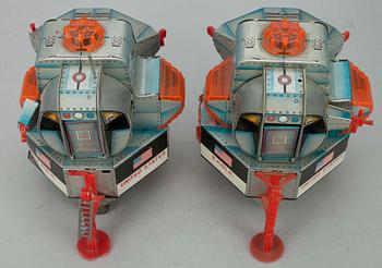 RAKETER 2 ST, Nasa Apollo 11. märkt DSK trademark, Japan 1970-tal.