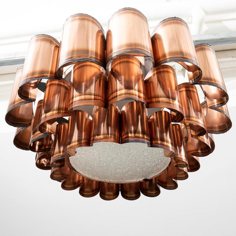 Werner Scholz, ceiling lamp Denmark 1960s.