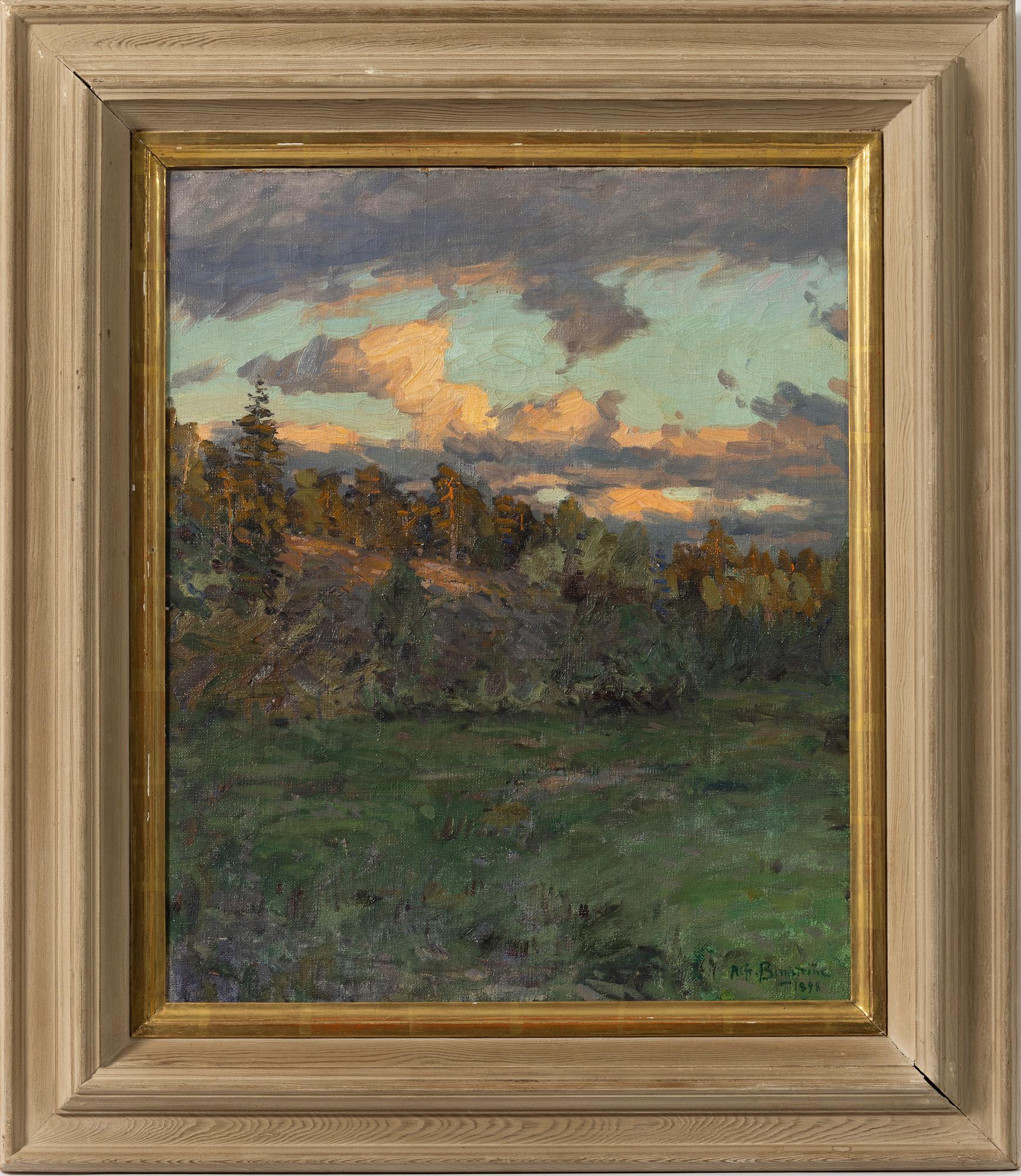Alfred Bergström, "Afton".