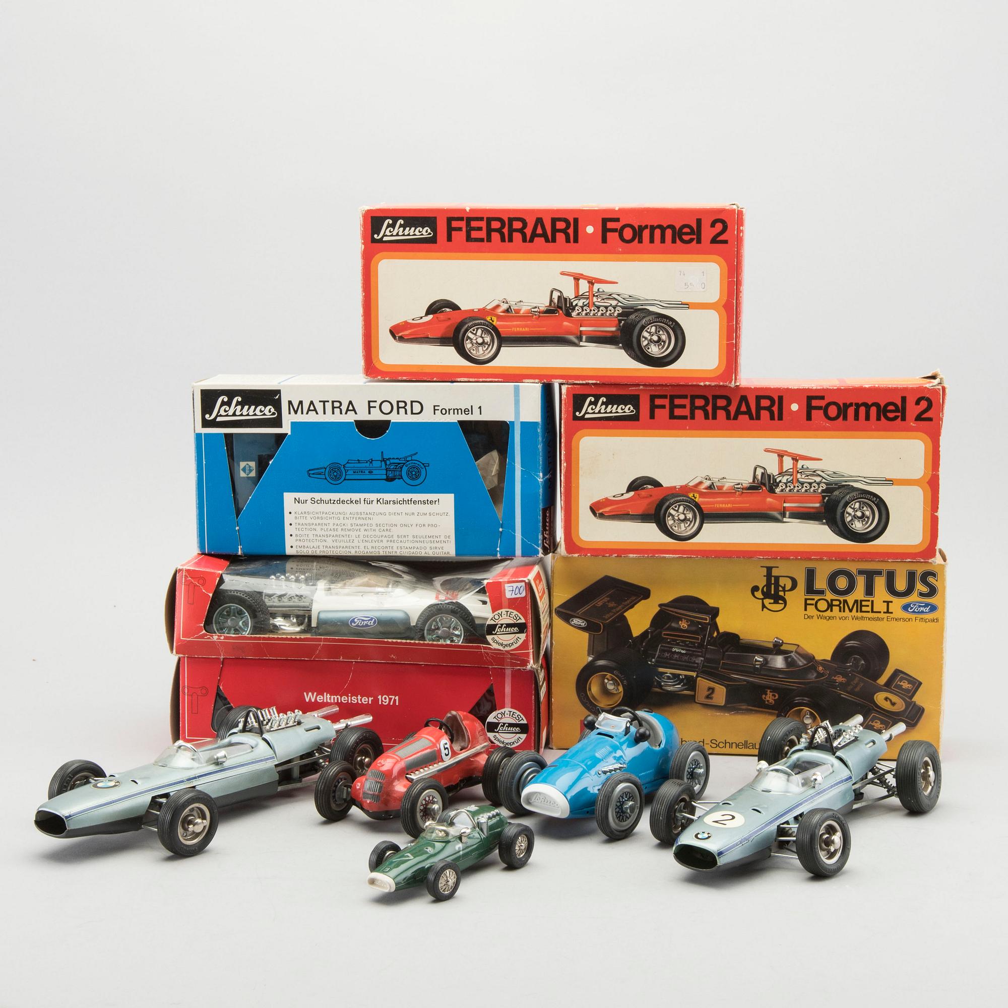 SCHUCO 11 st racerbilar bland annat Micro Racer Ferrari 1040 1 1900 talet andra halft. Bukowskis