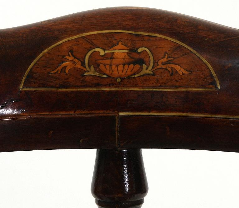 PUDERSTOLAR, 2+1, England, 1800/1900-tal.