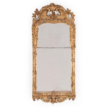 Rokoko, A Swedish Rococo 18th century mirror.