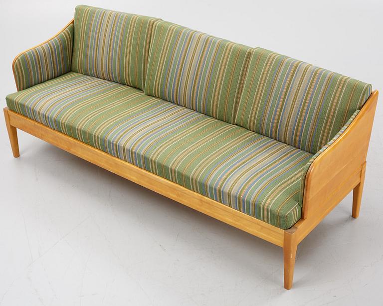 Carl Malmsten, a 'Gustavianus' sofa from AB OH Sjögren, later part of the 20th century.