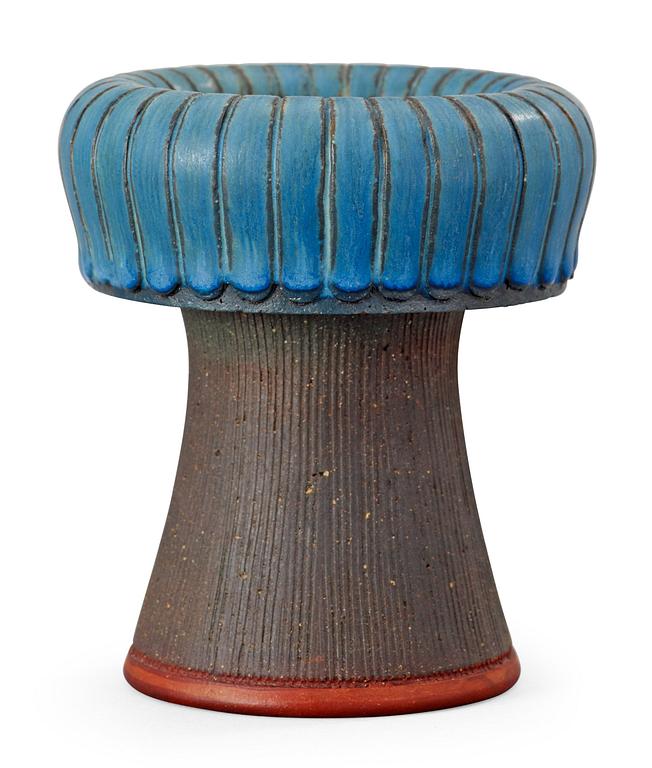 A Wilhelm Kåge 'Farsta' stoneware vase, Gustavsberg Studio 1955.