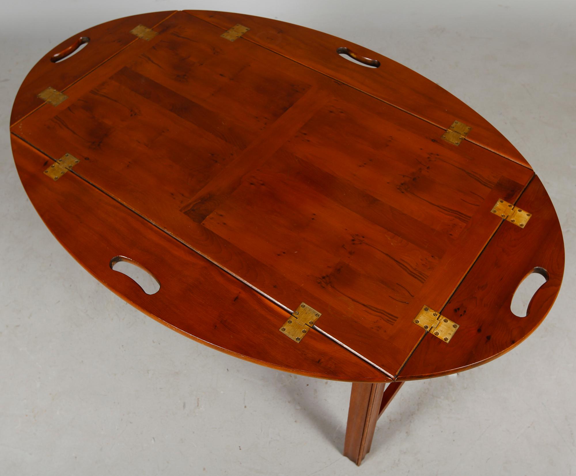 SOFFBORD, sk Butlers tray, England, 1900-talets andra hälft.