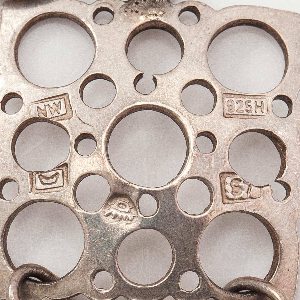 Liisa Vitali, A sterling silver bracelet "Pitsi". Westerback, Helsinki 1971.